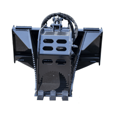 Stump Bucket Grapple Center