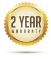 2 Year Warranty Logo