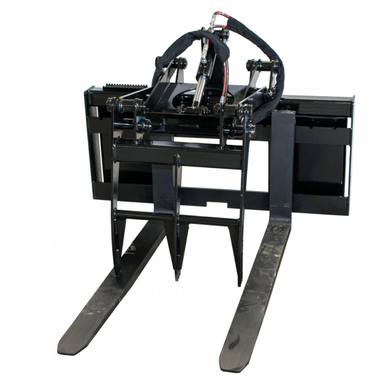 Pallet Fork Grapple - Prime skid loader attachment - Prime Attachments