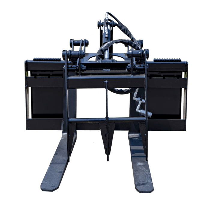 Pallet Fork Grapple center - Prime Attachments